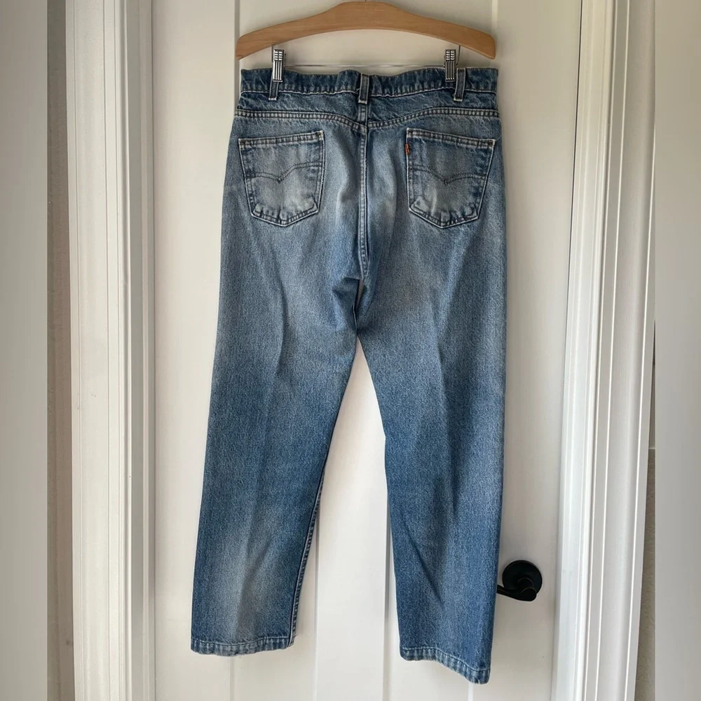 70s Vintage Levi’s 505 Orange‎ Tab Jeans W35 L30